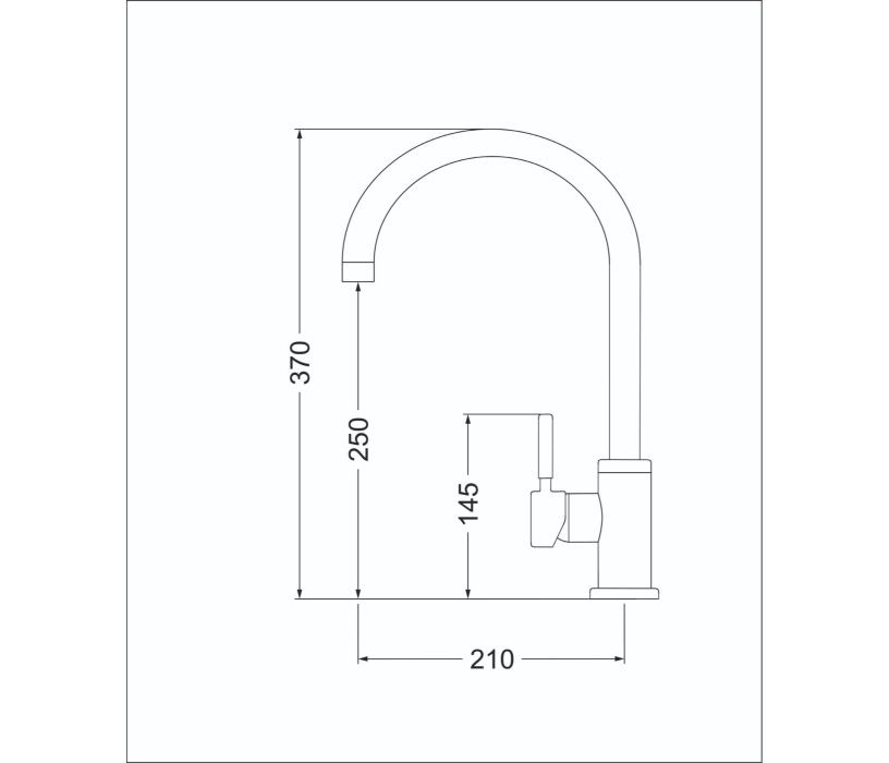 Смесители, Смеситель ЕСB - 3004 PVD