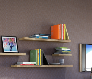 Полка Дионис СБ-2364/1 Дуб Сонома