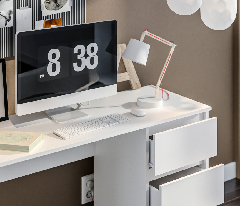 Прямые компьютерные столы, Стол Леон СБ-3336