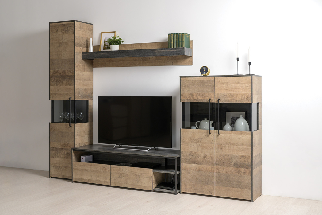 Комоды, Комод с витриной Трувор 13.306