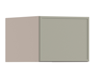Квадро шкаф навесной 1 дв 45х36 см