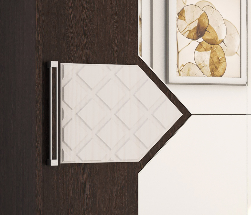 Шкафы-купе, ЛДСП Шкаф-купе НИКОЛЬ 2 Венге-Лиственница светлая