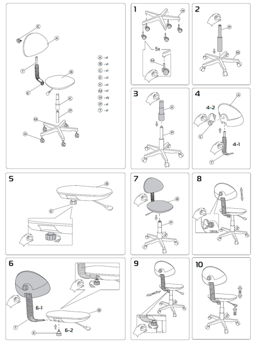 Детские компьютерные кресла, Кресло Логика кораблики