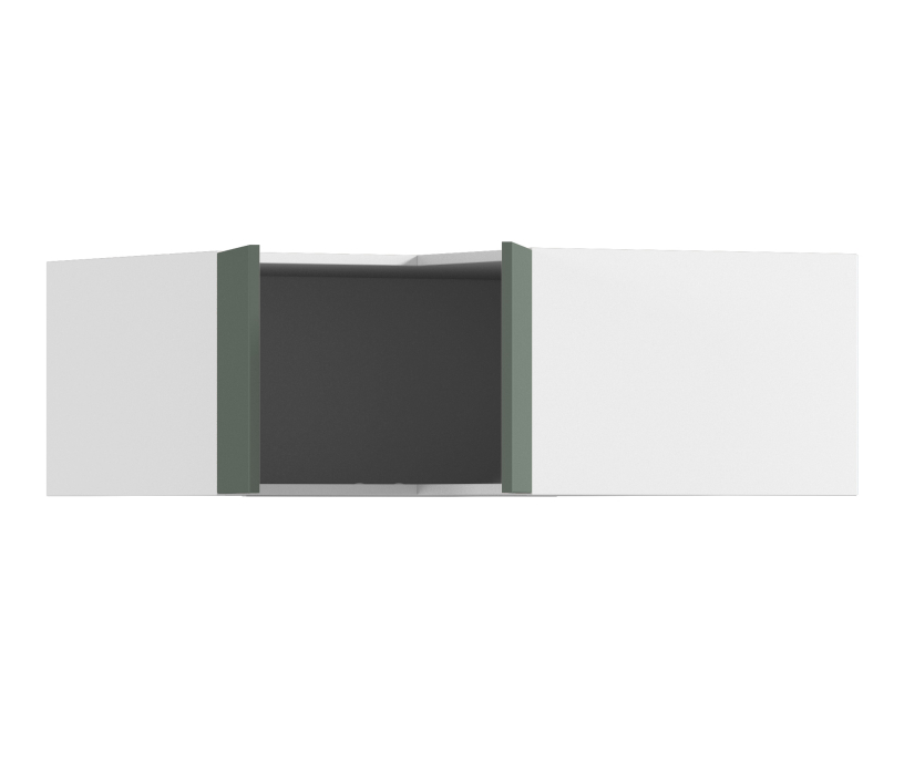 Навесные, Белла шкаф навесной угловой 2 дв 90х36 см