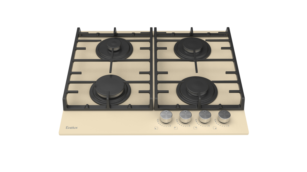 Встраиваемые варочные панели, Варочная панель газовая EVELUX HEG 600 IG