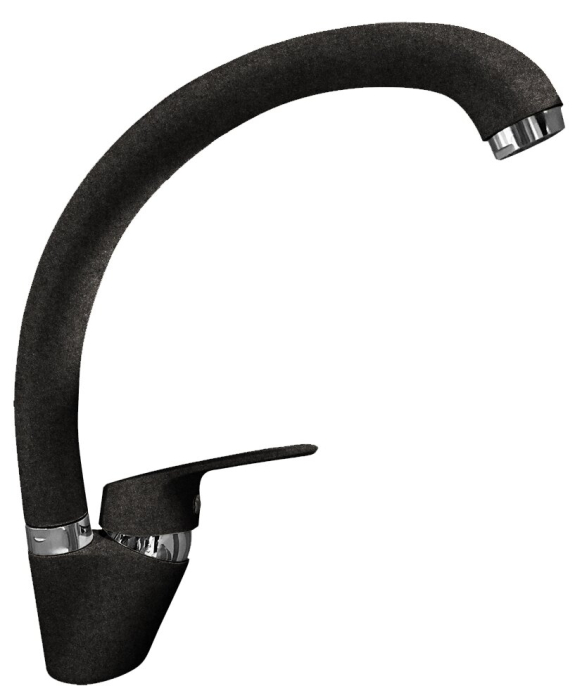 Смесители, GranFest QUARZ  Смеситель для кухни боковой D-35mm