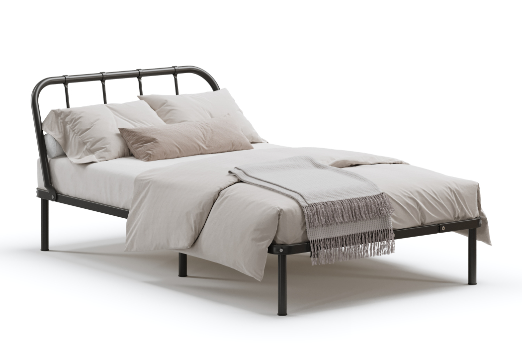 Кровати 120х200, Металлическая кровать Мира 1200 х 2000