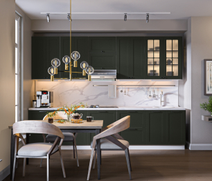 MODERN шкаф навесной со стеклом 2 дв 60х72 см