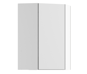 Белла шкаф навесной угловой 1 дв 60х92 см