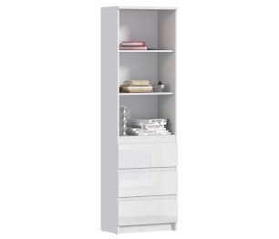 Стеллаж Медея СБ-3237 Белый