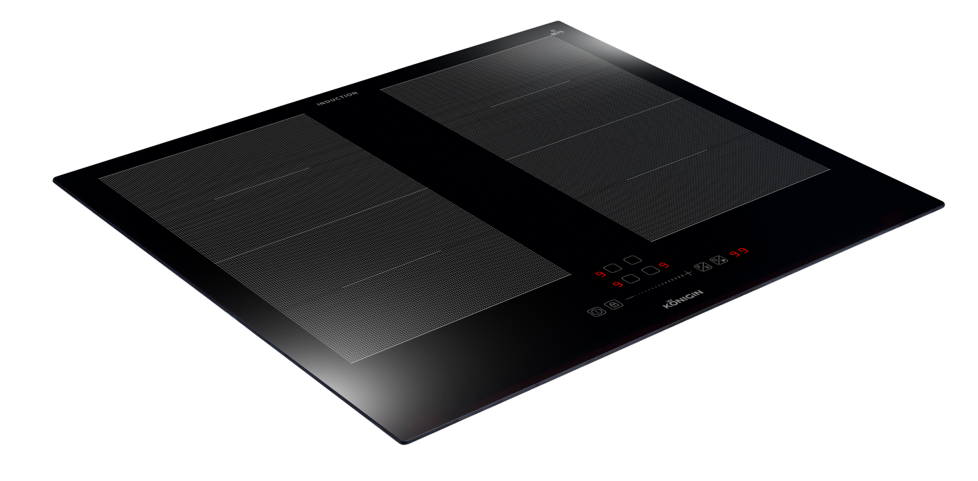 Встраиваемые варочные панели, Индукционная варочная панель Konigin Lacerta I604 SB2BK