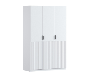 Шкаф трехдверный Макс 1500 мм, вариант №2 (ЛДСП/МДФ)