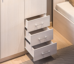 Шкаф 3 дверный Терра СБ-2797 Авиньон